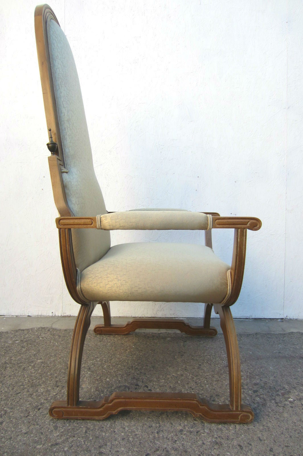 Mid-20th Century Original 1960s Phyllis Morris Designed Ingenue Throne Chair