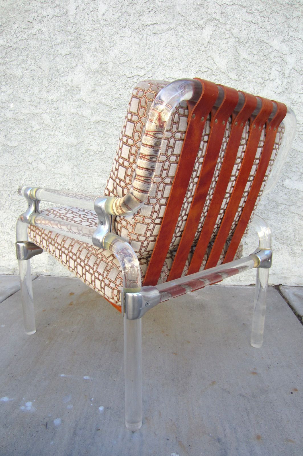 American Lucite Sculpture Lounge Chairs by Jeff Messerschmidt circa 1970s