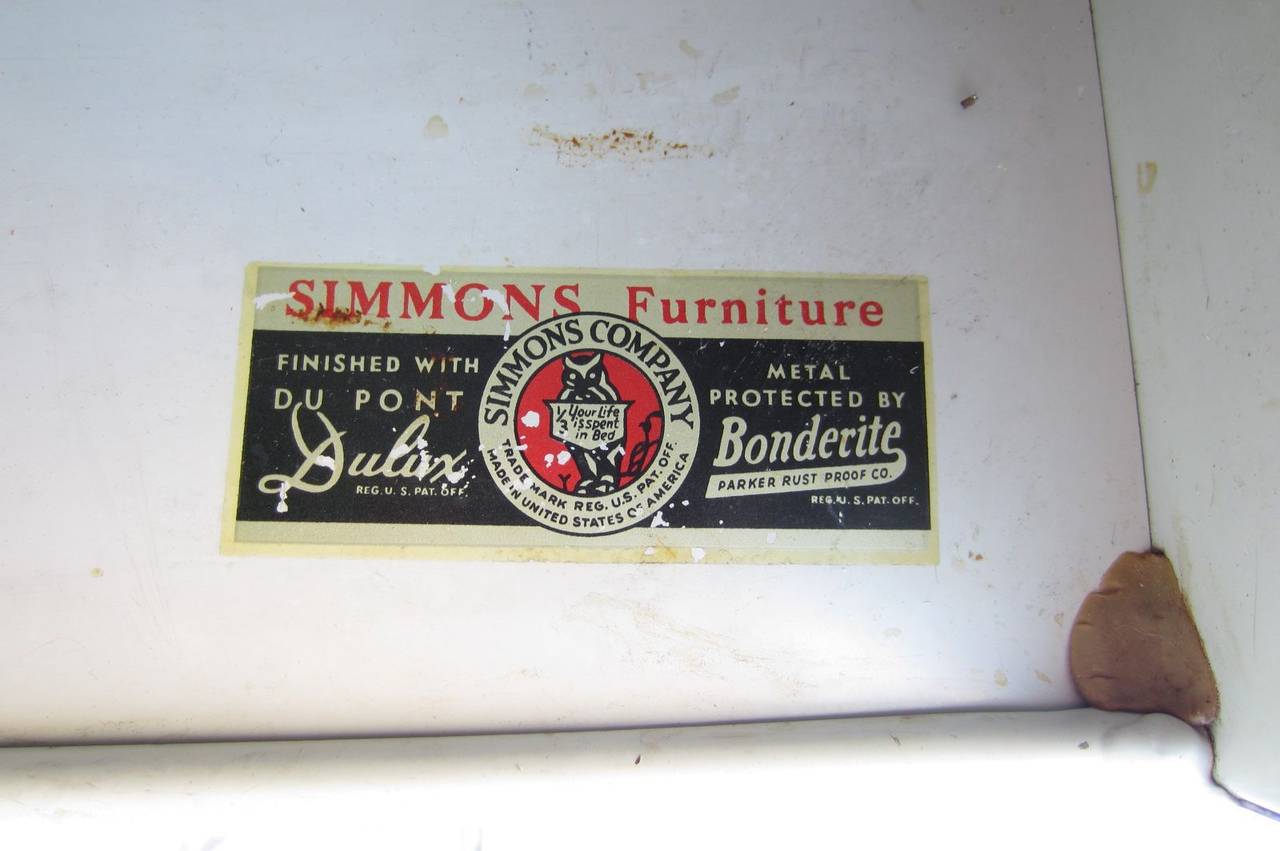 1930's simmons furniture