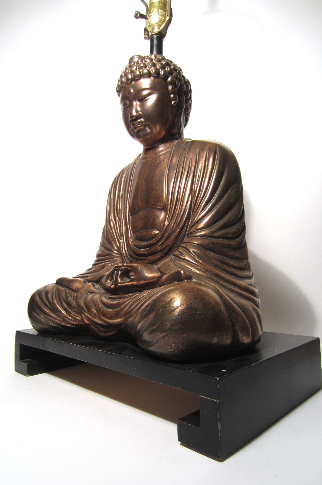 vintage buddha lamp