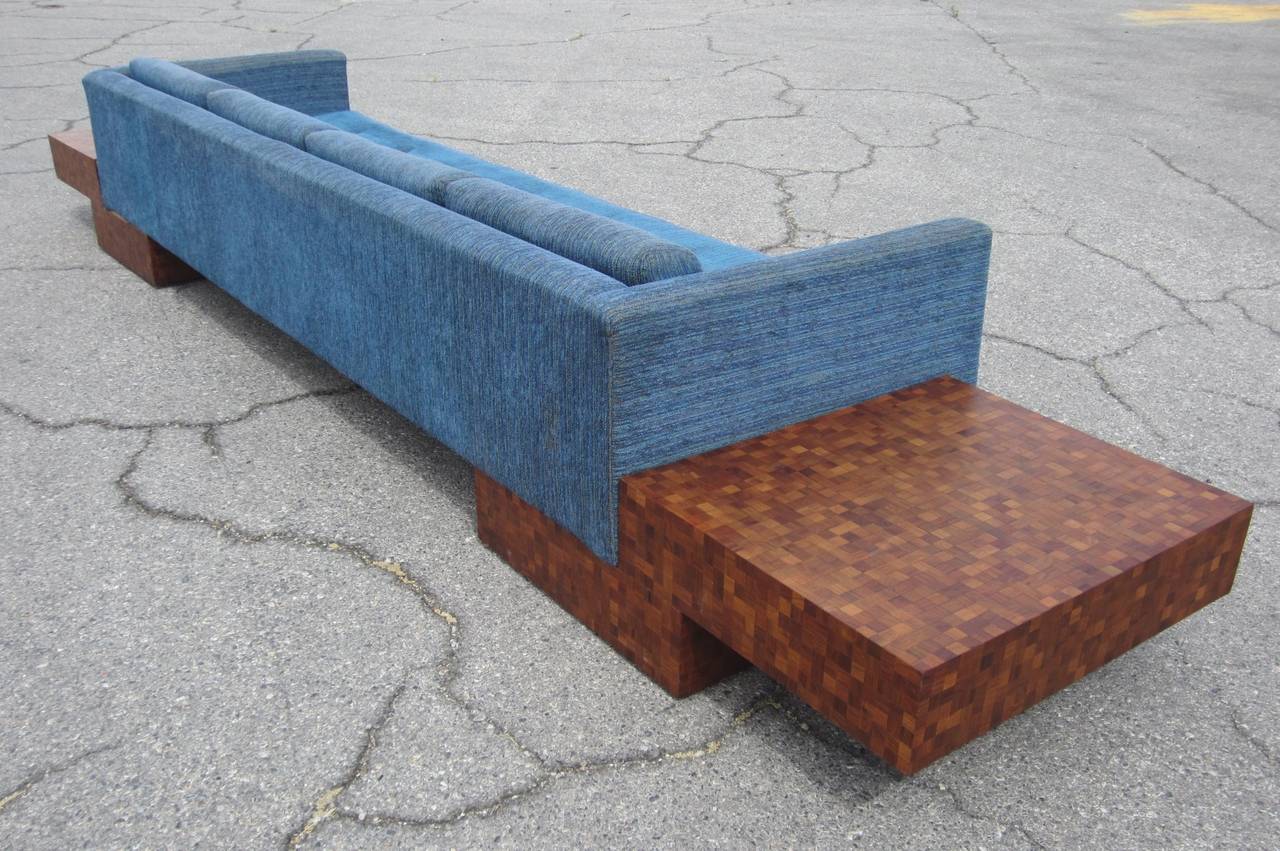 American Mid-Century Modern Adrian Pearsall for Craft Associates Floating Sofa