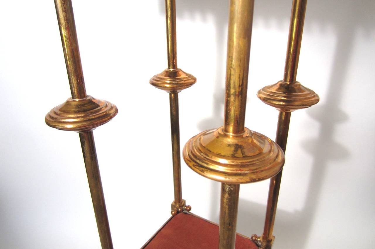 Attributed Charles Parker Aesthetic Victorian Bronze Pedestal Table, 1880s at 1stDibs