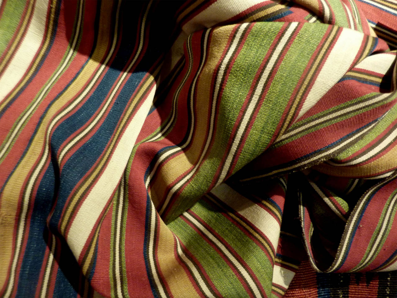 Uzbek Fine Silk Djadjim Textile For Sale