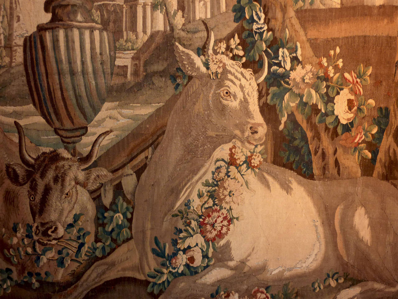'Io and Zeus' Flemish Tapestry, Brussels 18th Century