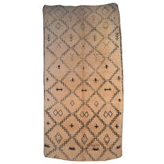 Vintage Hanbel Beni Ouarain Carpet