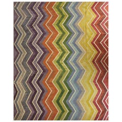 Large Rainbow Turkish Kilim