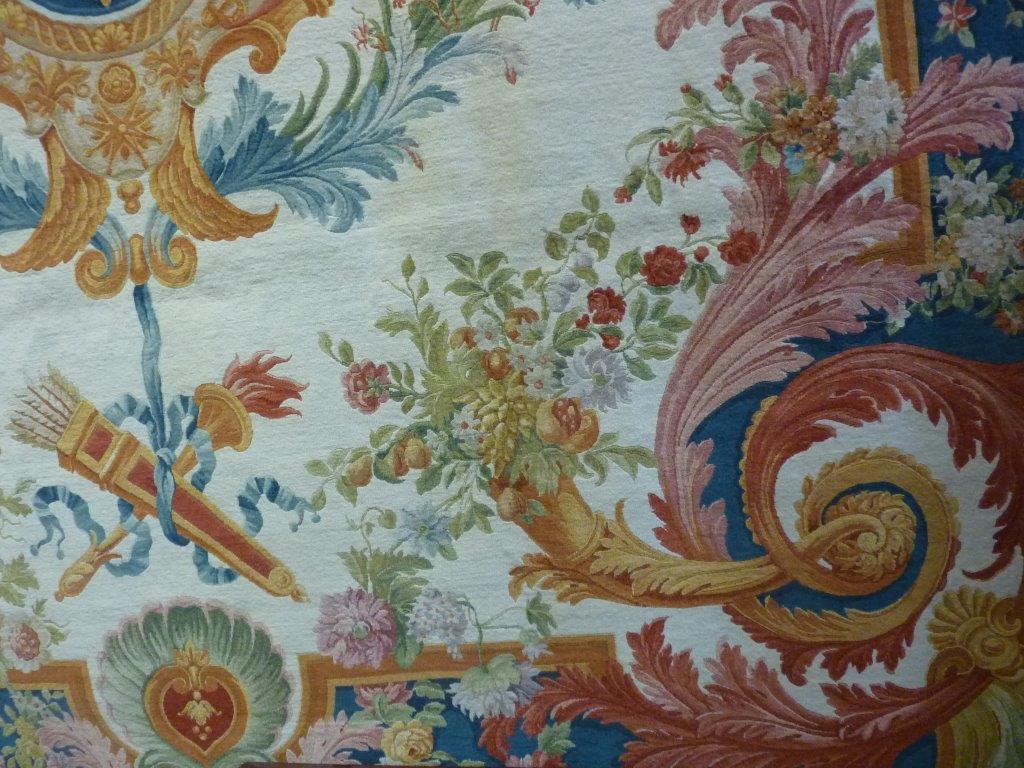 Hand-Knotted Prestigious Large Carpet, Louis XV Style