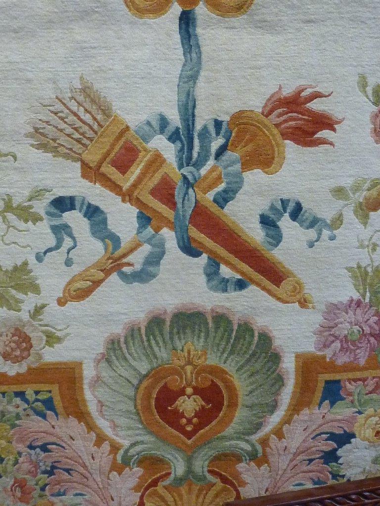 Contemporary Prestigious Large Carpet, Louis XV Style