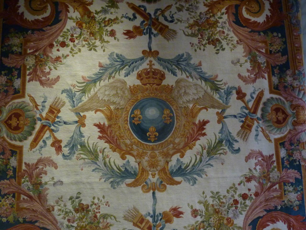 Prestigious Large Carpet, Louis XV Style 2