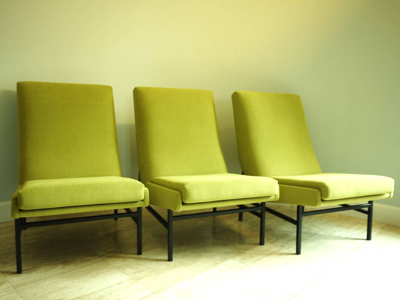 Mid-Century Modern Three Chairs, Model 642 by ARP For Sale