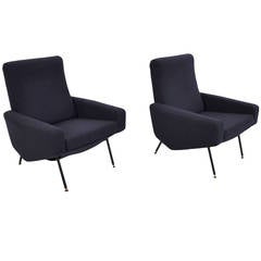 Pair of Troïka Model Armchairs for Airborne France