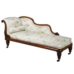 Late Regency Rosewood Chaise Longue