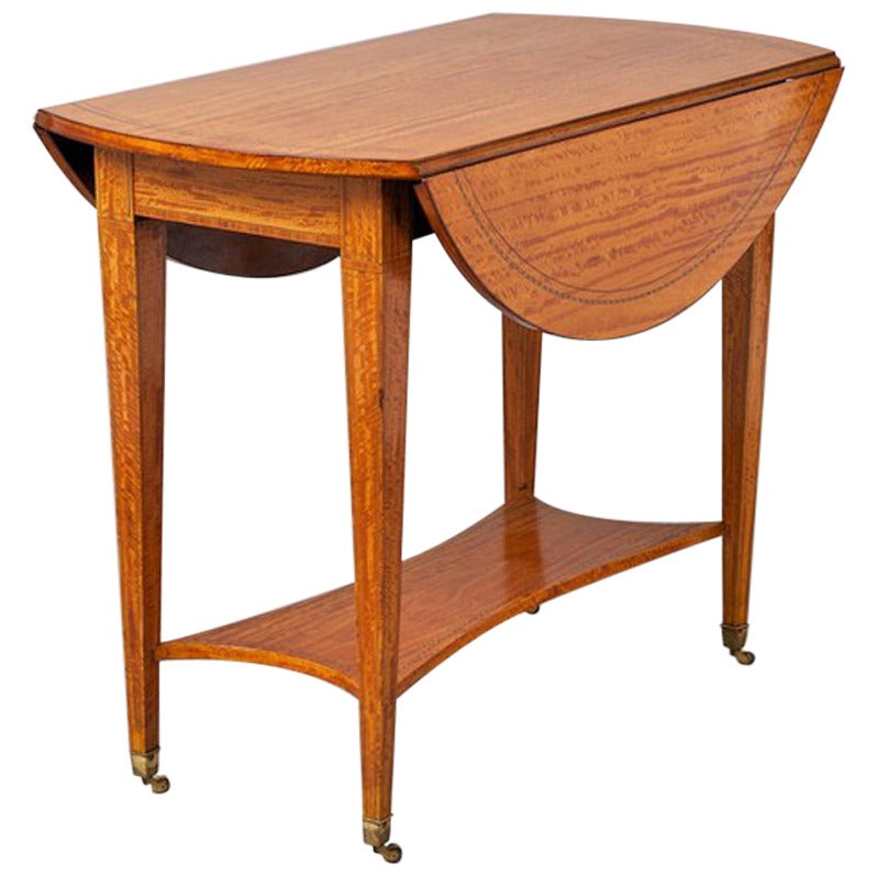 Edwardian Pembroke Table For Sale