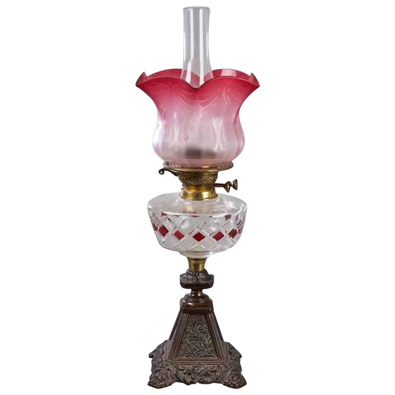 Oil Lamp For Sale at 1stDibs