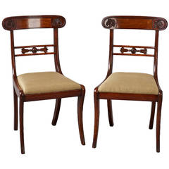 Pair of Chairs Antique Pair of Chairs