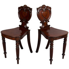 Pair of Hall Chairs