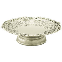 Sterling Silver Bon Bon Dish/Centerpiece - Antique Edward VIII 12