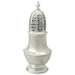 Antique Victorian, Britannia Standard Silver Sugar Caster by George Fox 5