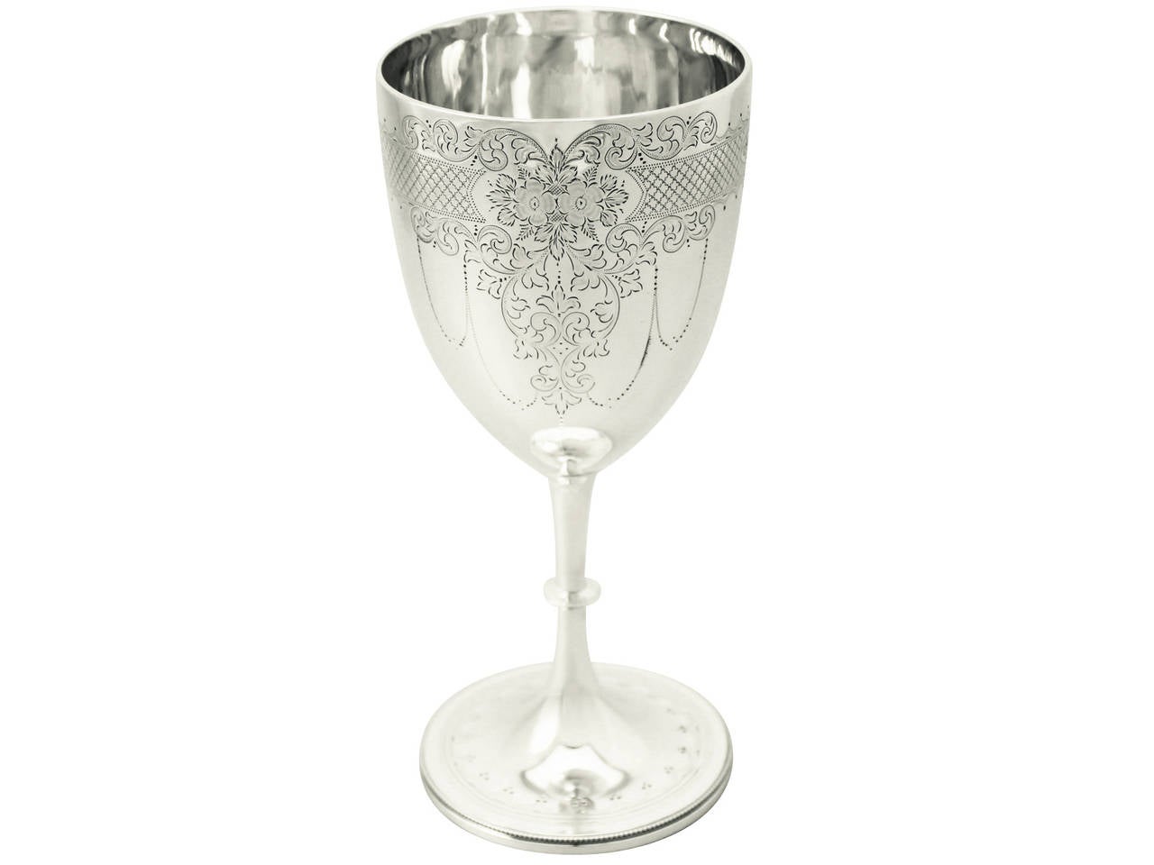English Sterling Silver Presentation Cup - Antique Edwardian
