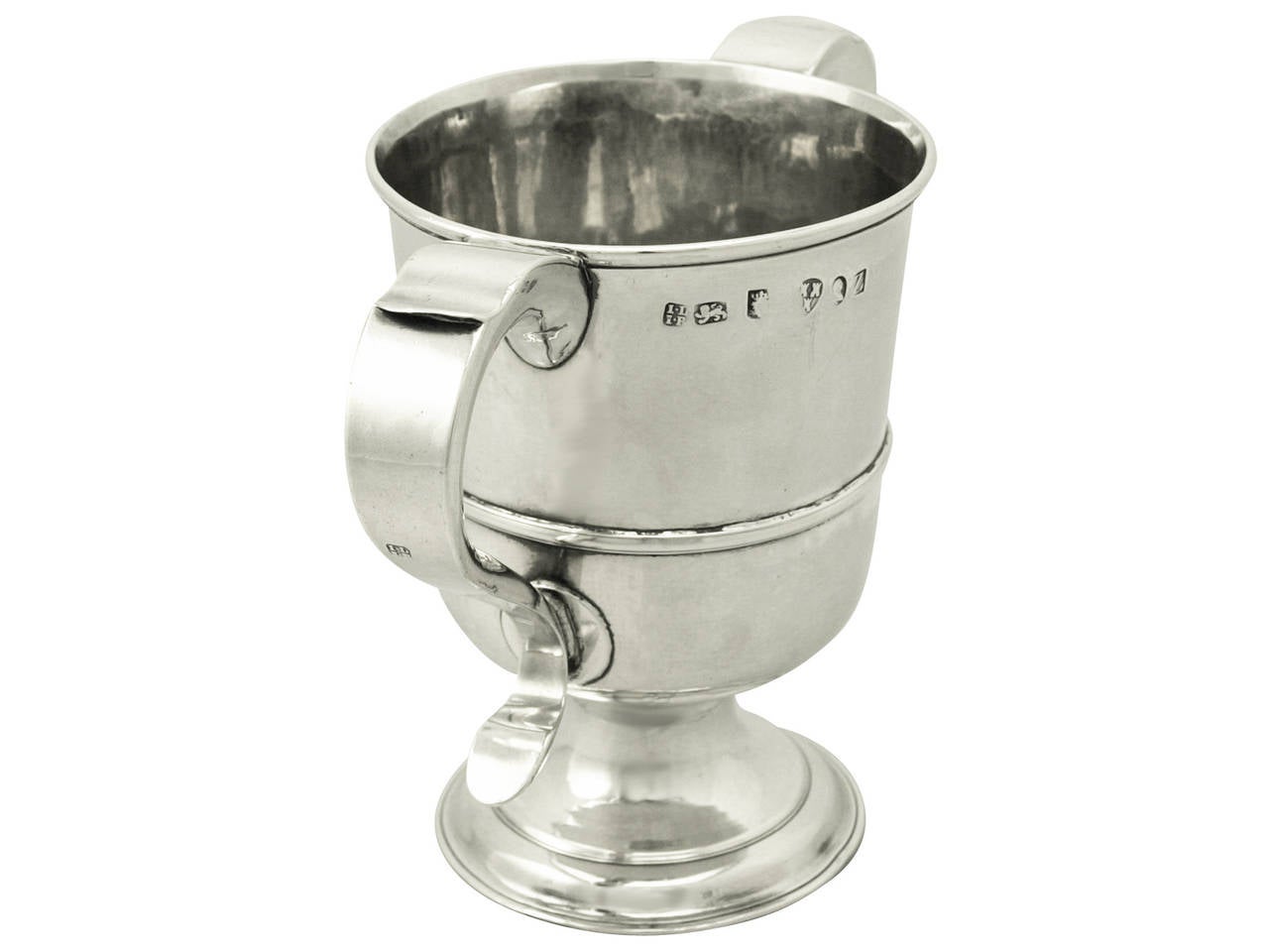 English Newcastle Sterling Silver Cup - Antique George III