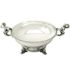 Sterling Silver Sugar/Bon Bon Bowl - Antique Victorian 7