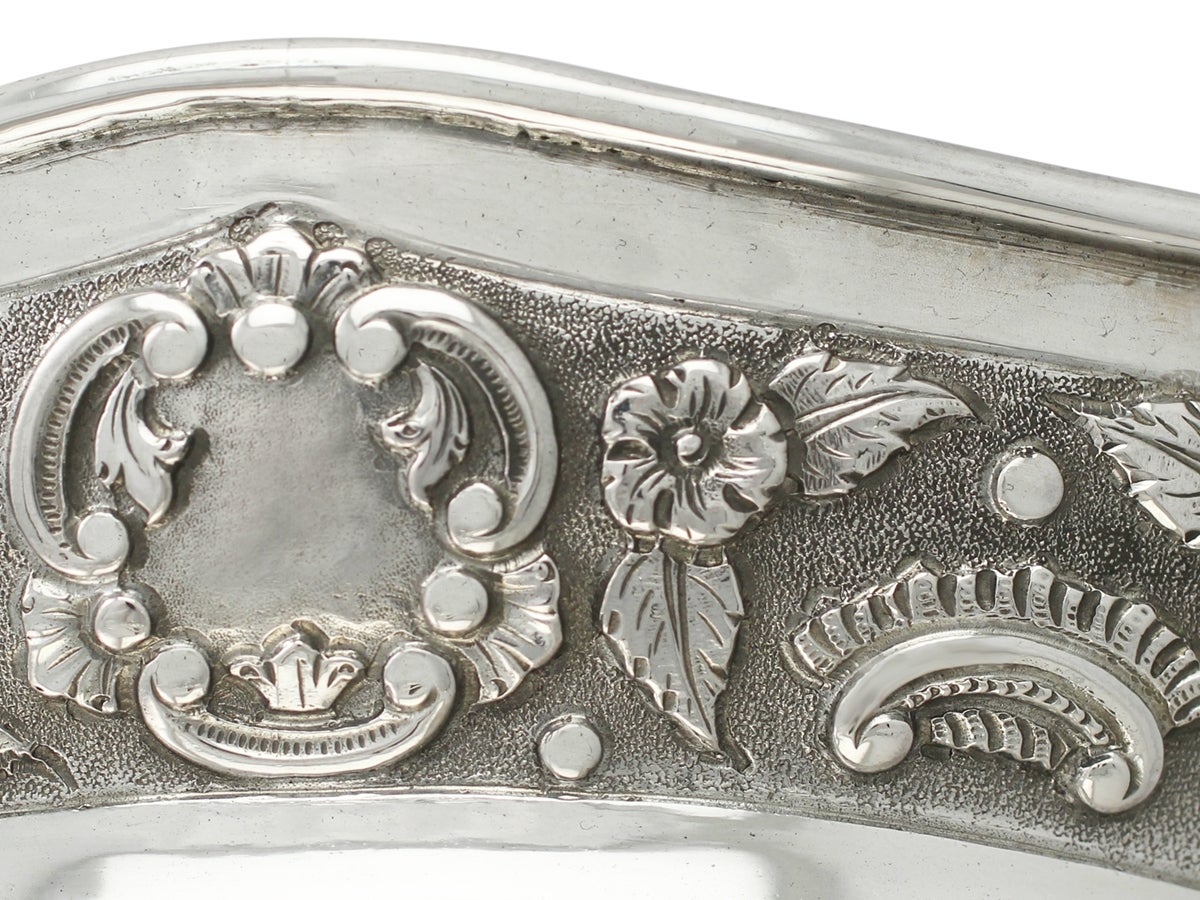 Other Indian Silver Bowl/Centerpiece- Antique Circa 1890