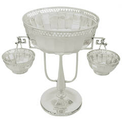 Sterling Silver Centerpiece, Antique George V 4