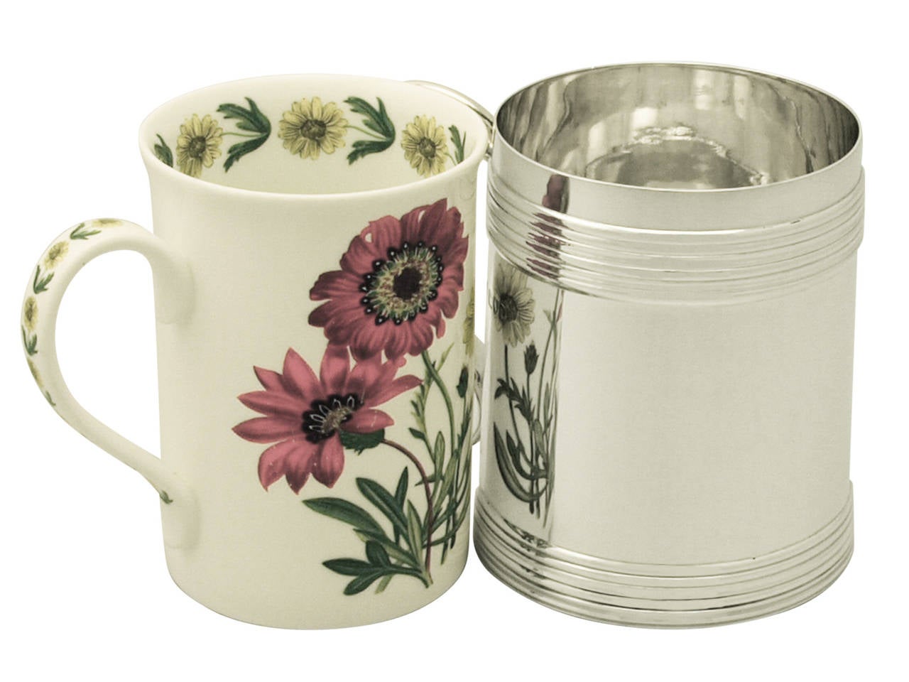 Sterling Silver Pint Mug, Antique George V
