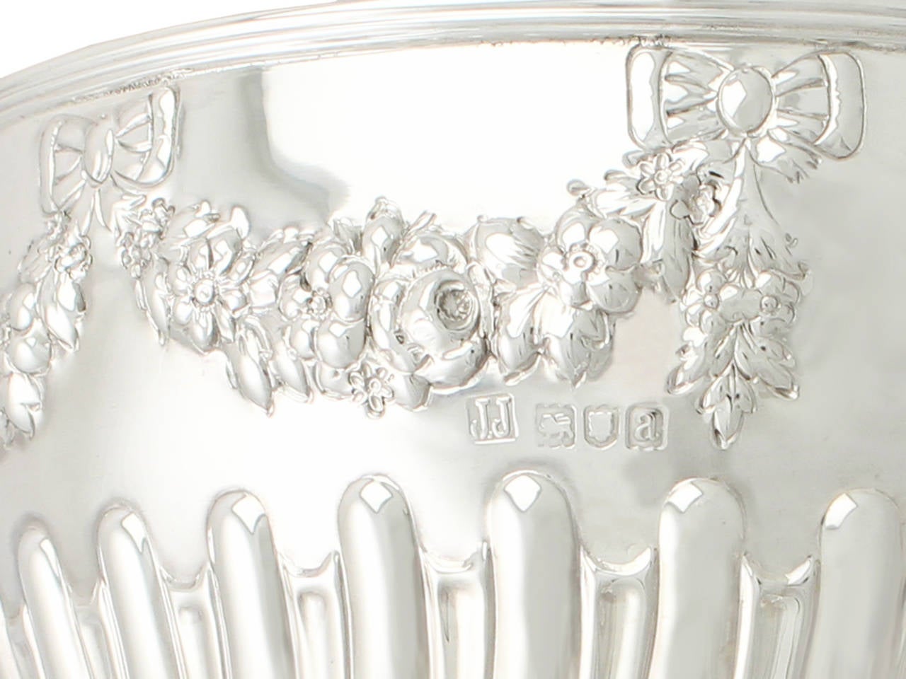 Sterling Silver Presentation Bowl - Antique Victorian 2