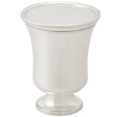 Sterling Silver Communion Beaker and Wafer Tazza - Antique William IV 6