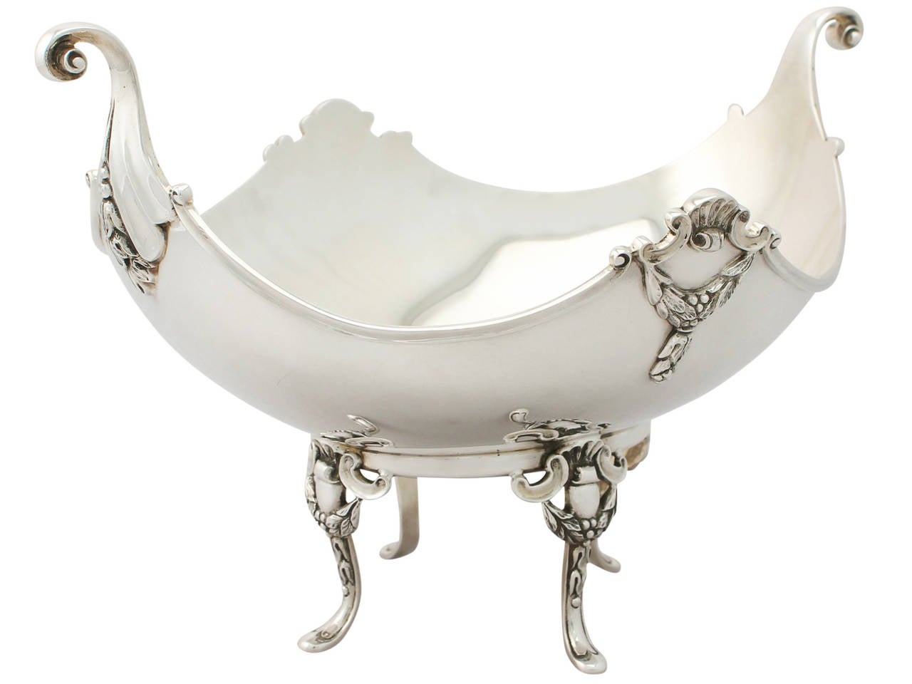 Schale aus Sterlingsilber – antik, George V.