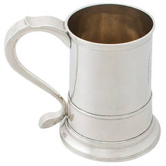 Newcastle Sterling Silver Quart Mug by Robert Pinkney and Robert Scott II