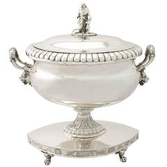 German Silver Tureen - Antique Circa 1900