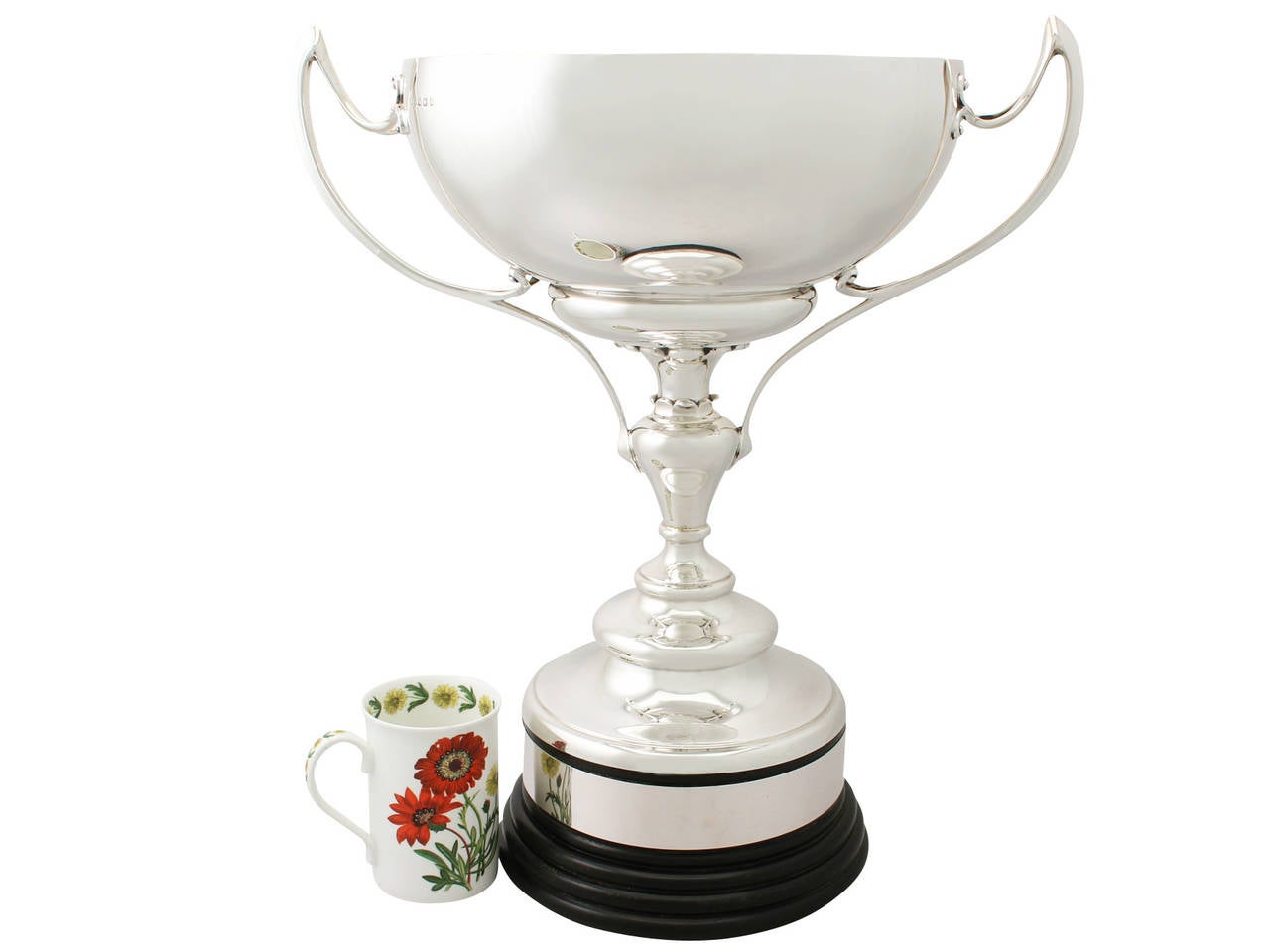 Sterling Silver Presentation Cup/Bowl - Art Nouveau Style - Antique George V