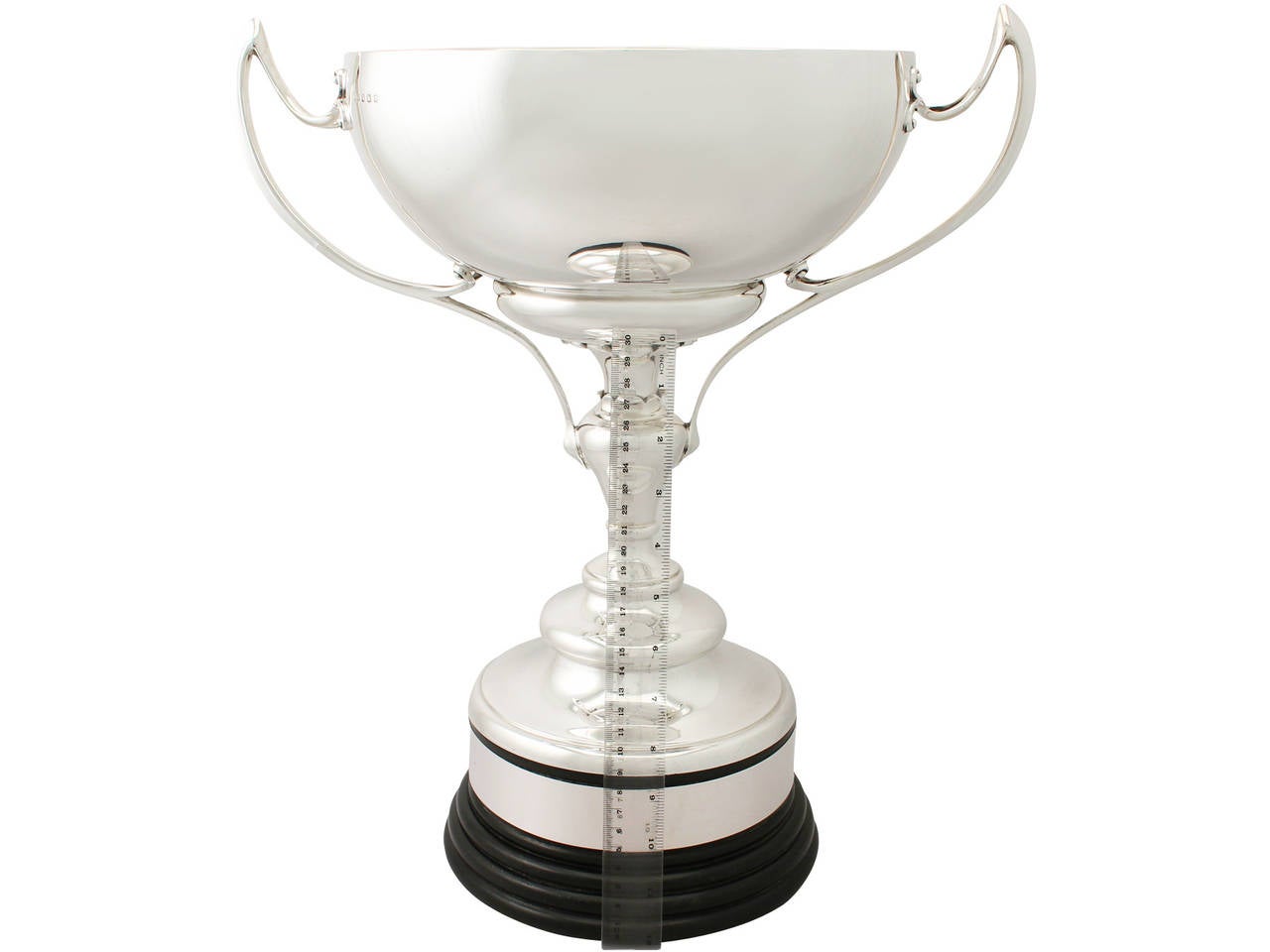 Sterling Silver Presentation Cup/Bowl - Art Nouveau Style - Antique George V 4