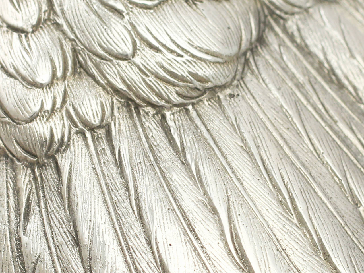 German Sterling Silver Table Pheasants - Antique Style - Vintage 1959 4