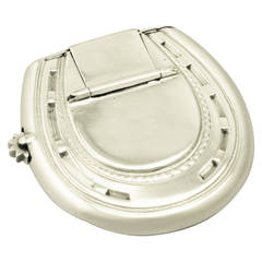 Sterling Silver ‘Horseshoe’ Vesta Case - Antique Victorian 9