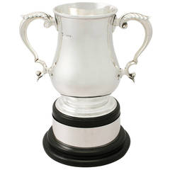 Antique 1880s Sterling Silver Presentation Cup