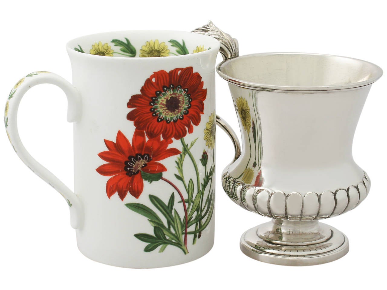 Sterling Silver Christening Mug, Antique William IV