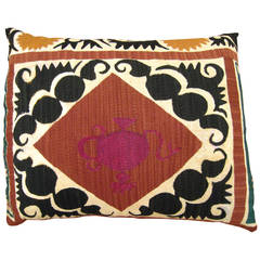 Vintage Decorative Suzani Pillow