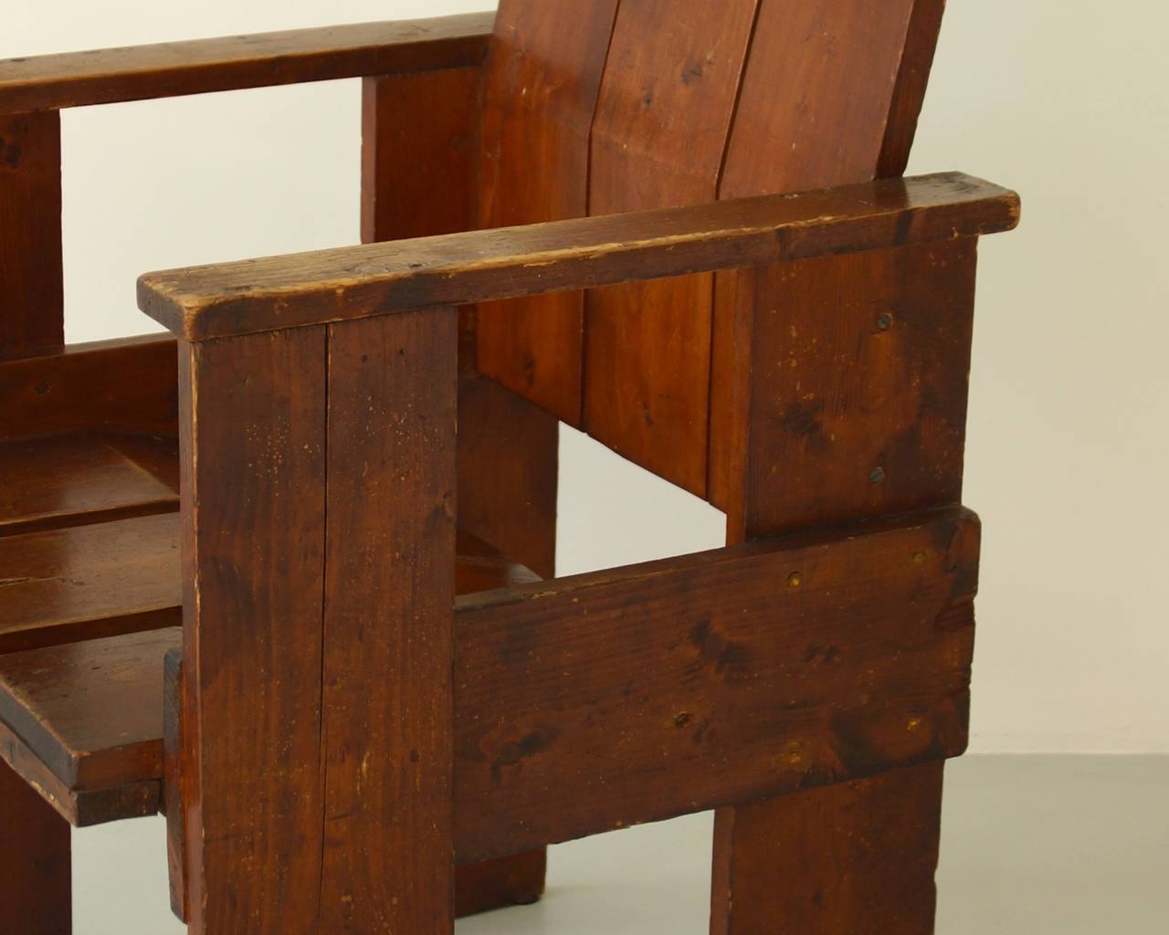 De Stijl Albatros Crate Chair by Gerrit Rietveld For Sale