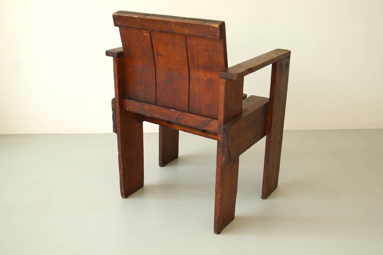 rietveld crate chair