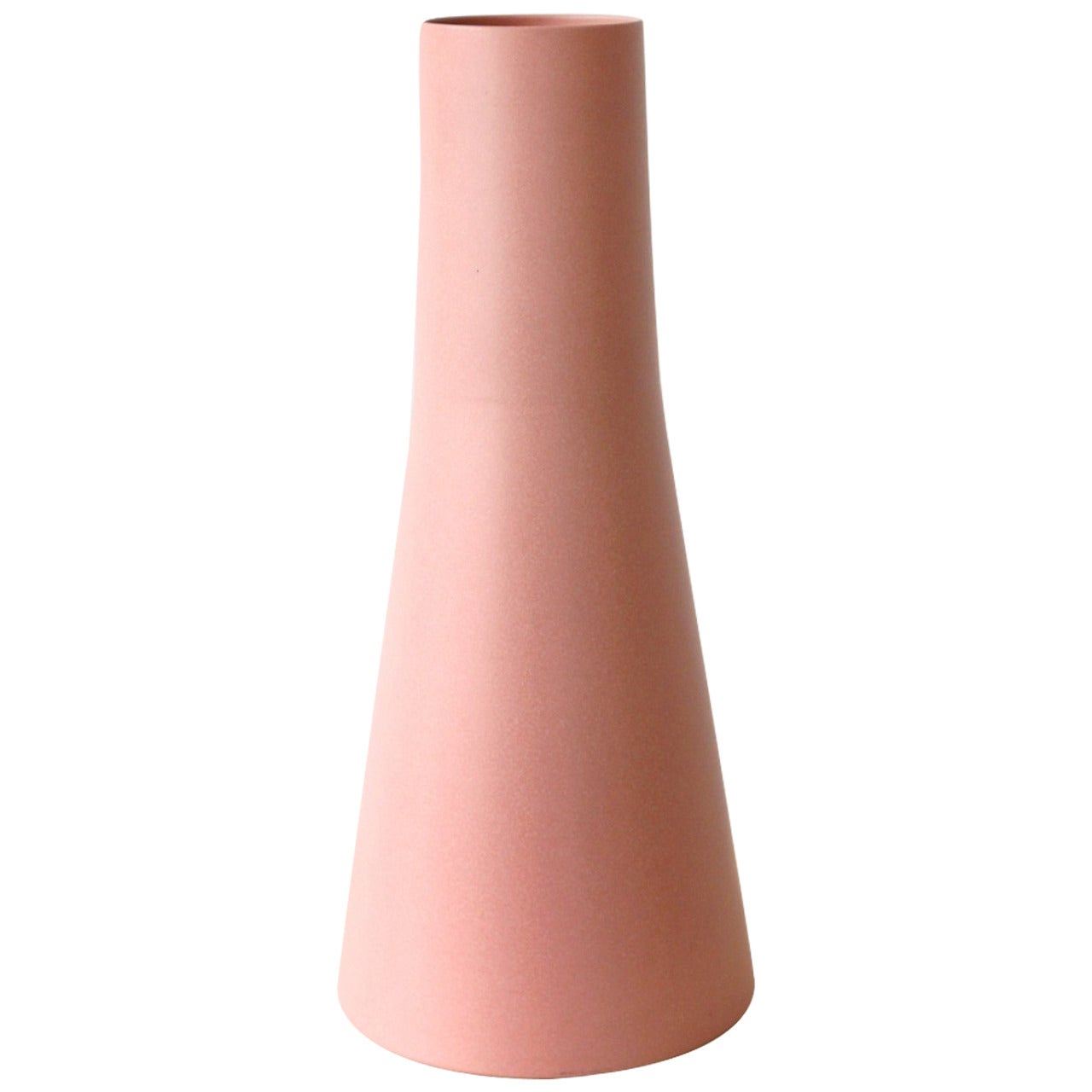 Vase, Pink Glaze, Unicum, Geert Lap For Sale