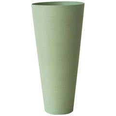 Vase, Stoneware, Pistache Colored Glaze, Geert Lap, Unicum