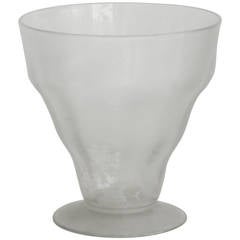 Glass Vase, Leerdam Unica, Design Rudolph Strebelle, 1926-1927