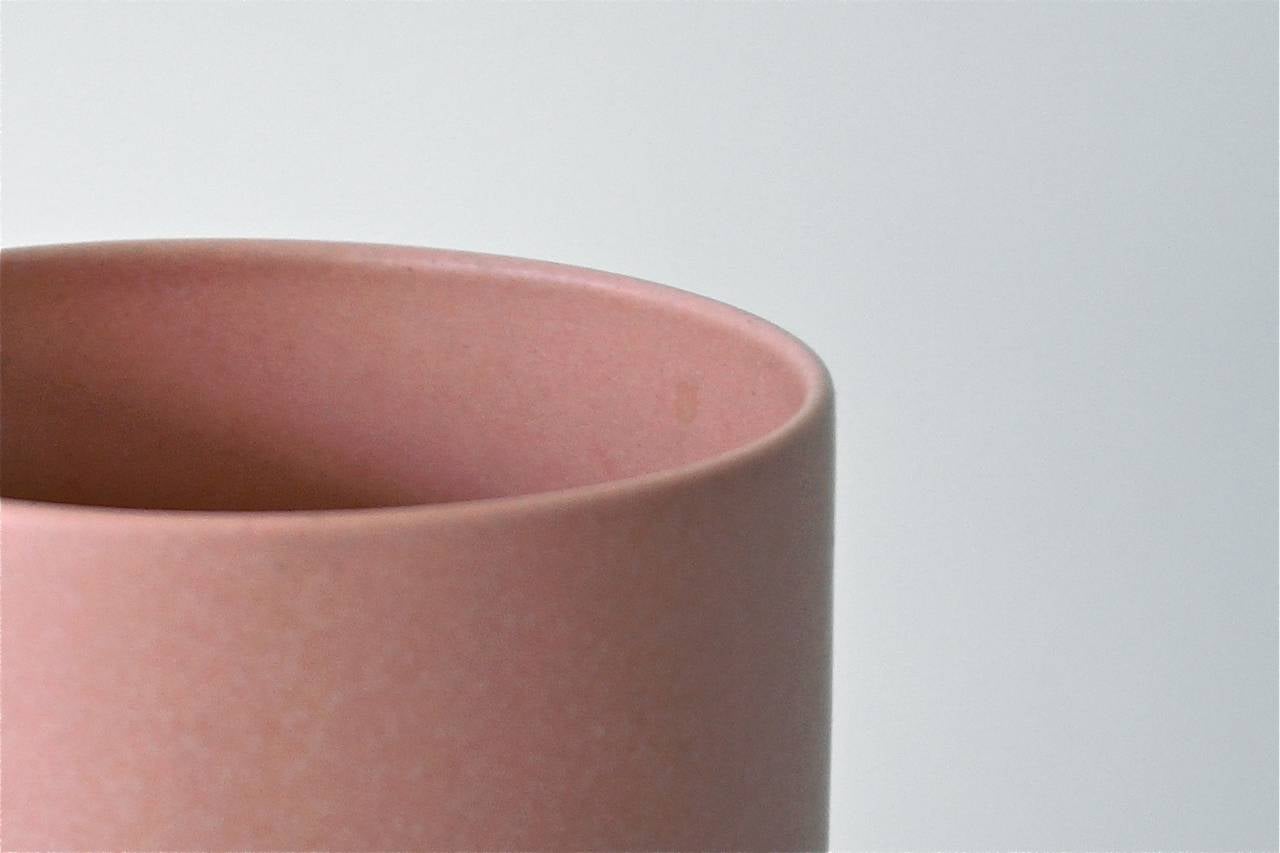 Glazed Vase, Pink Glaze, Unicum, Geert Lap For Sale