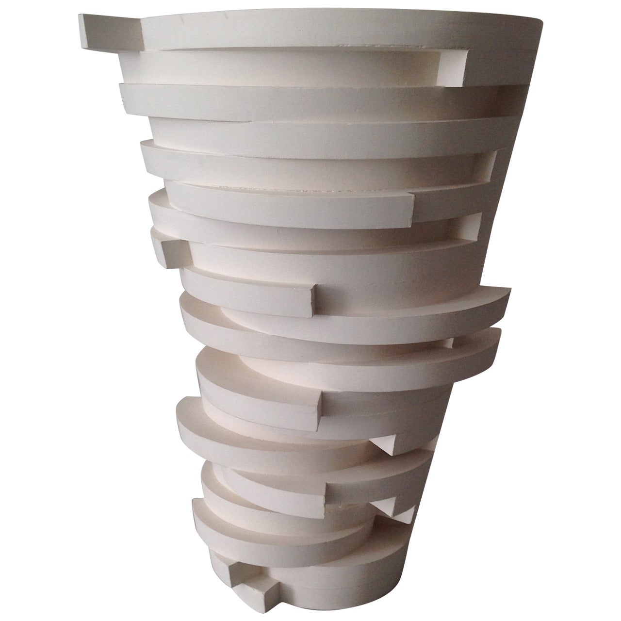 Deconstructed Ceramic Vase by Ronald Meulman For Sale