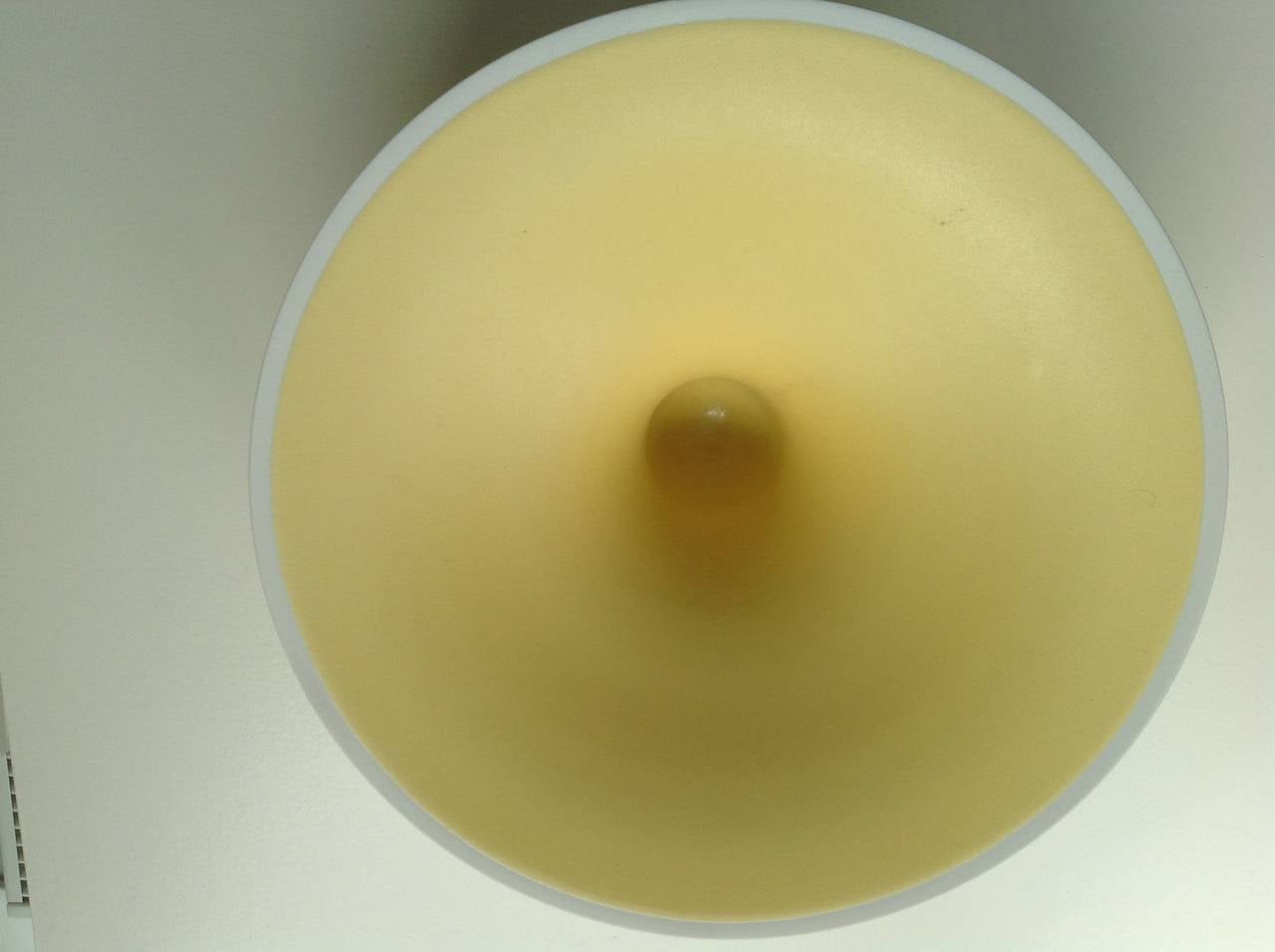 Small Bowl, Yellow Glazed Porcelain, Geert Lap, 1970s