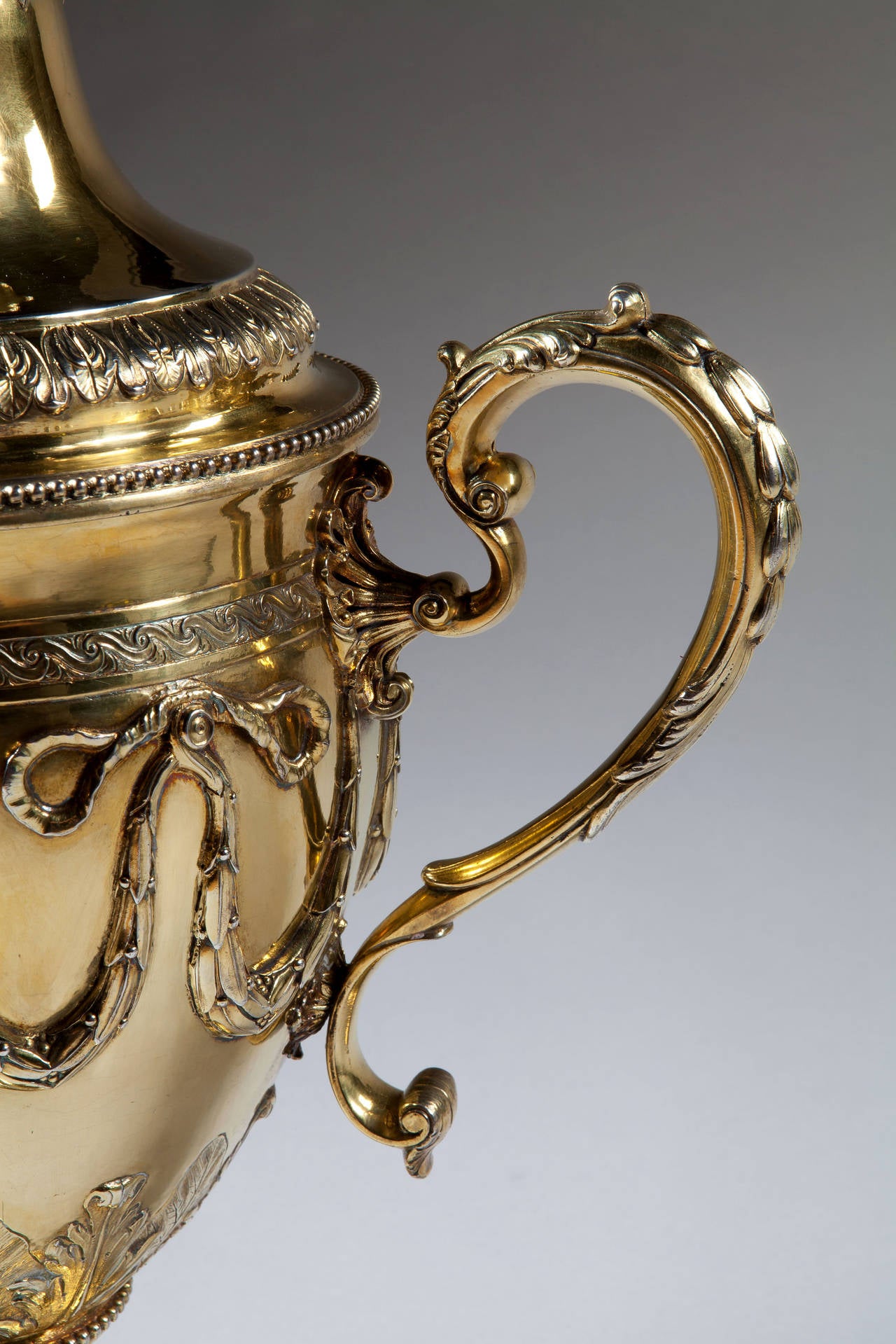 Plated A 18th Century Silver Gilt Scottish Trophy