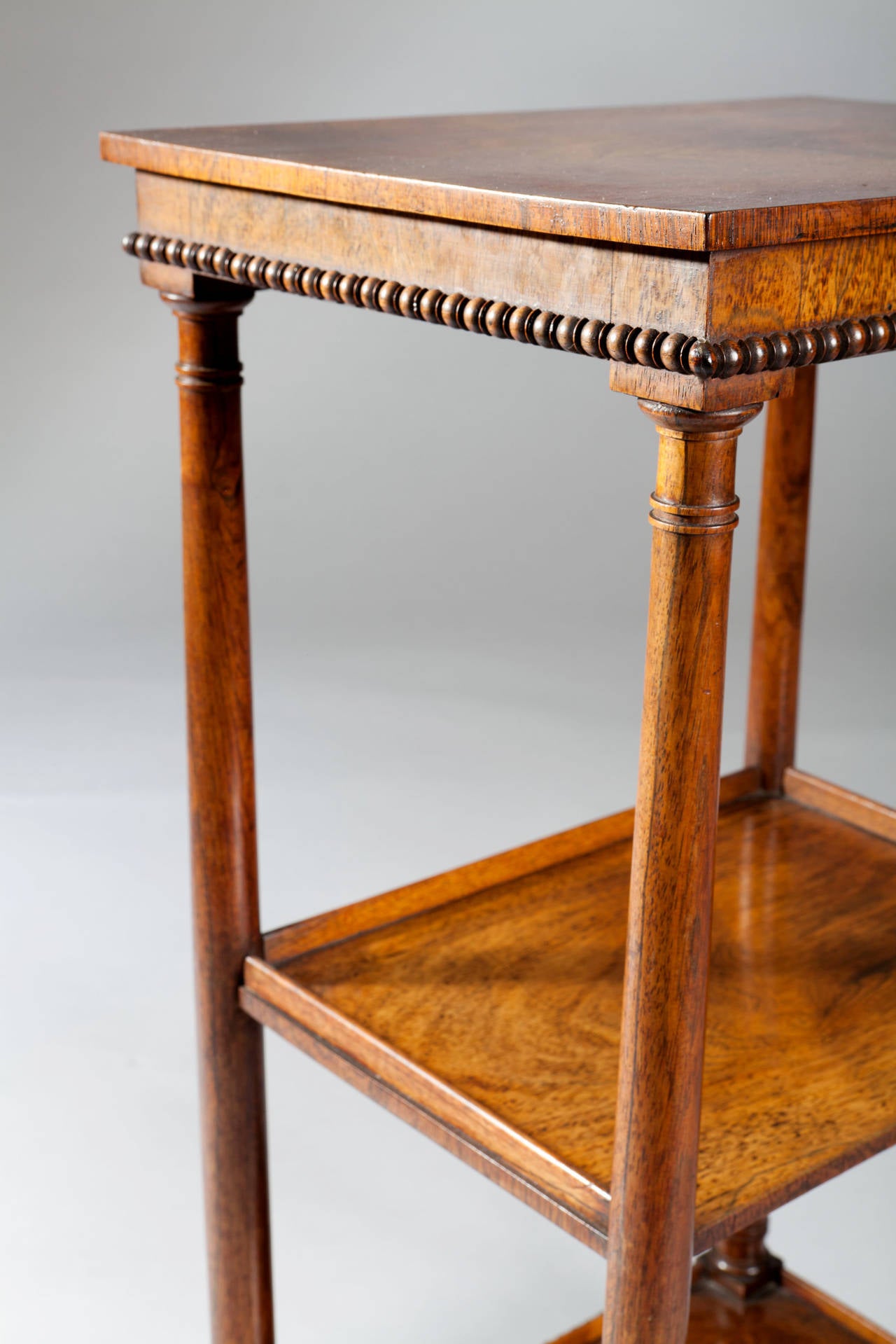 Pair of William IV Etageres End Tables In Excellent Condition In London, by appointment only